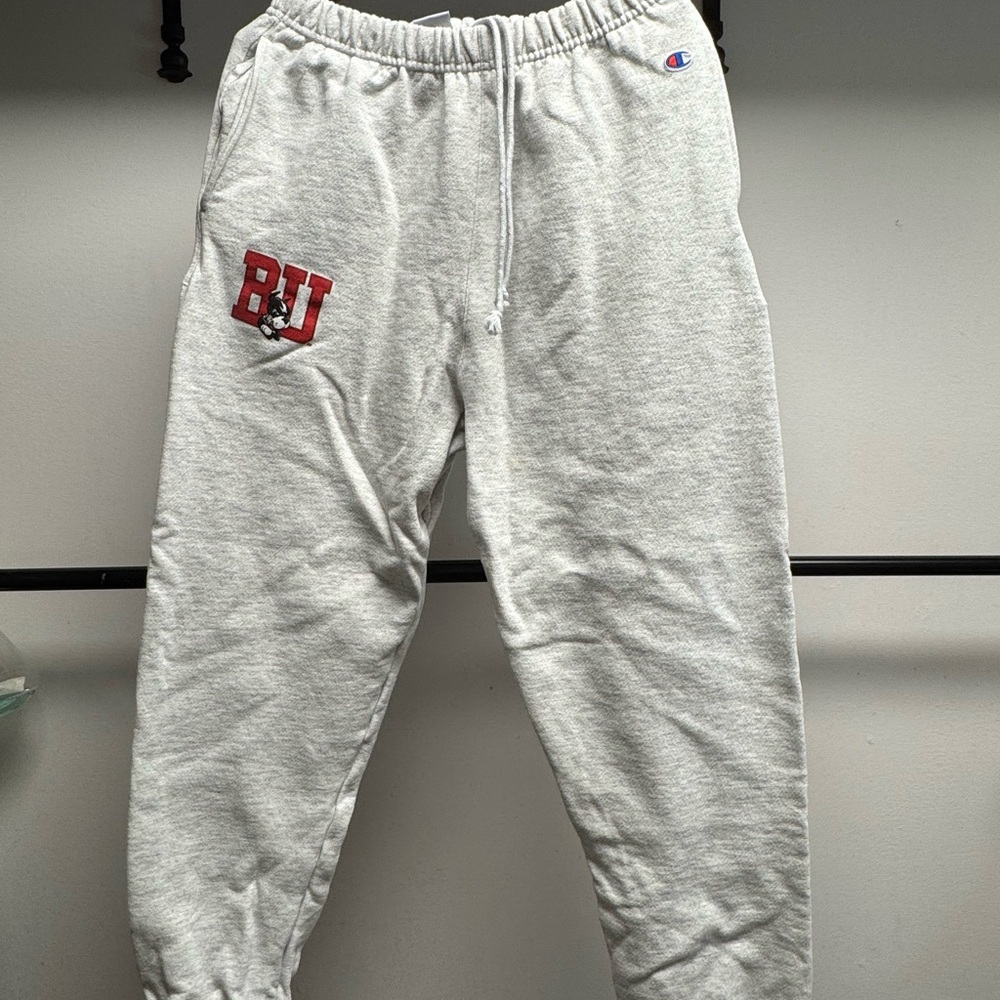Boston University Champion Light Gray Joggers